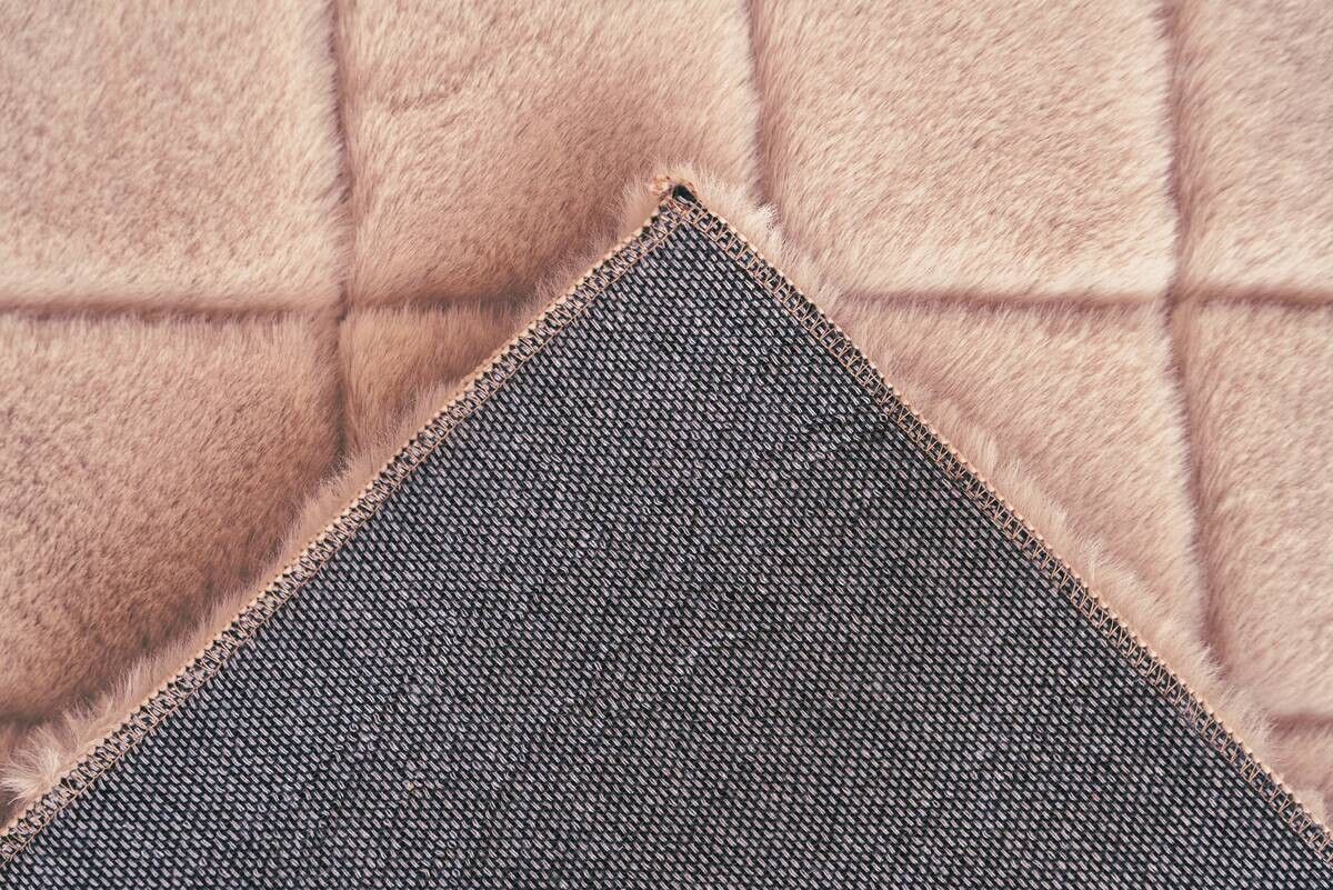 Padiro Hochflorteppich Imala 125 rosa B/H/L: ca. 160x3x230 cm