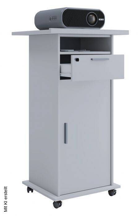 VCM Beamer-Stand weiß