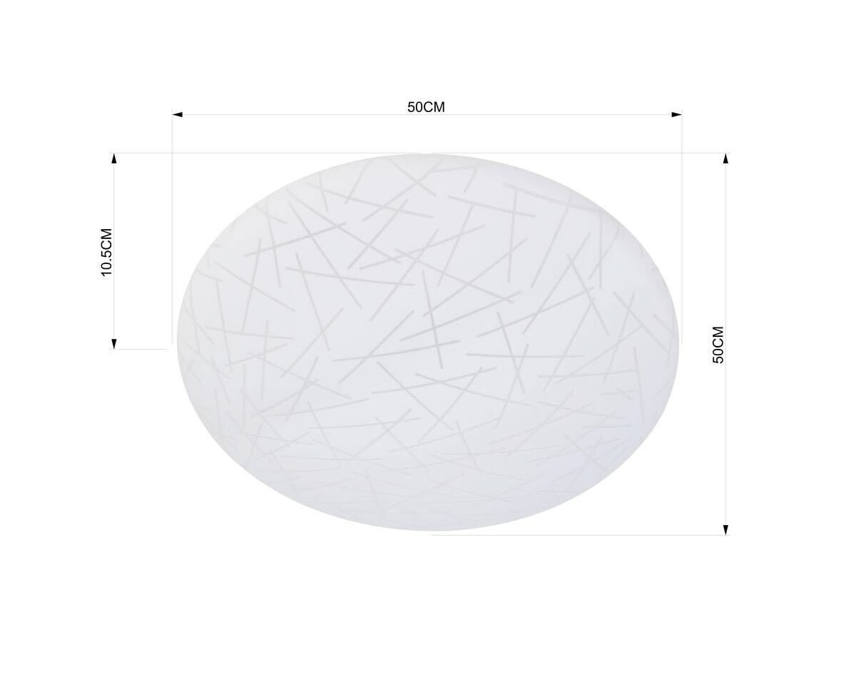 POCOline LED-Deckenleuchte Theo Metall D: ca. 50 cm