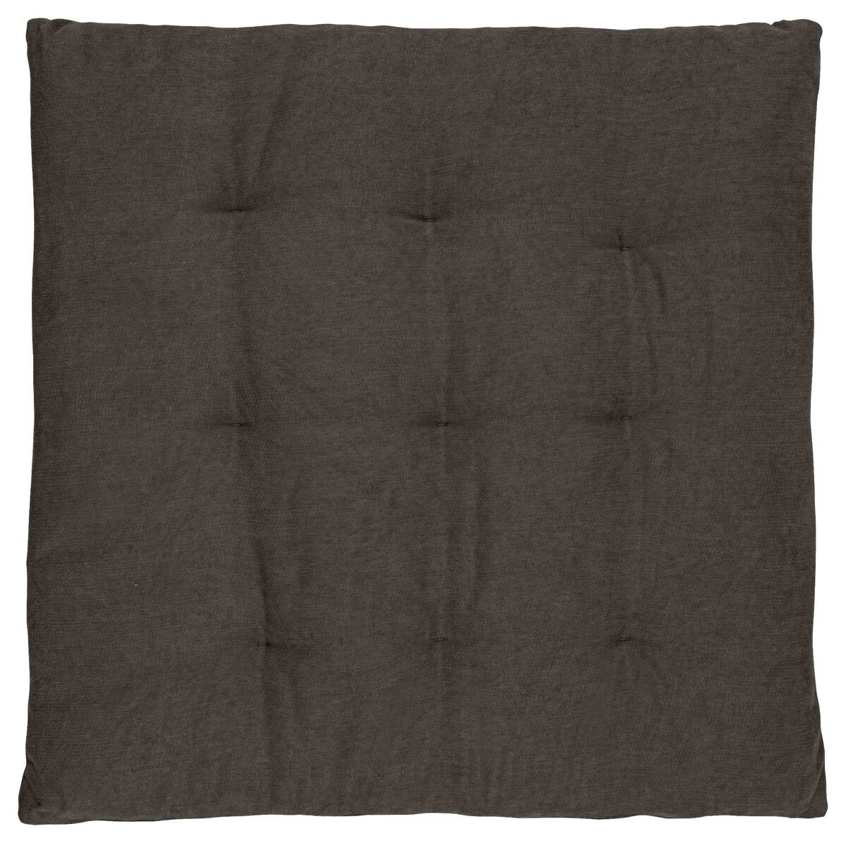Stuhlkissen Bravo mokka Bezug: 100% Polyester Füllung: 50% Polyurethan, 50% Polyester B/L/S: ca. 40x40x3 cm