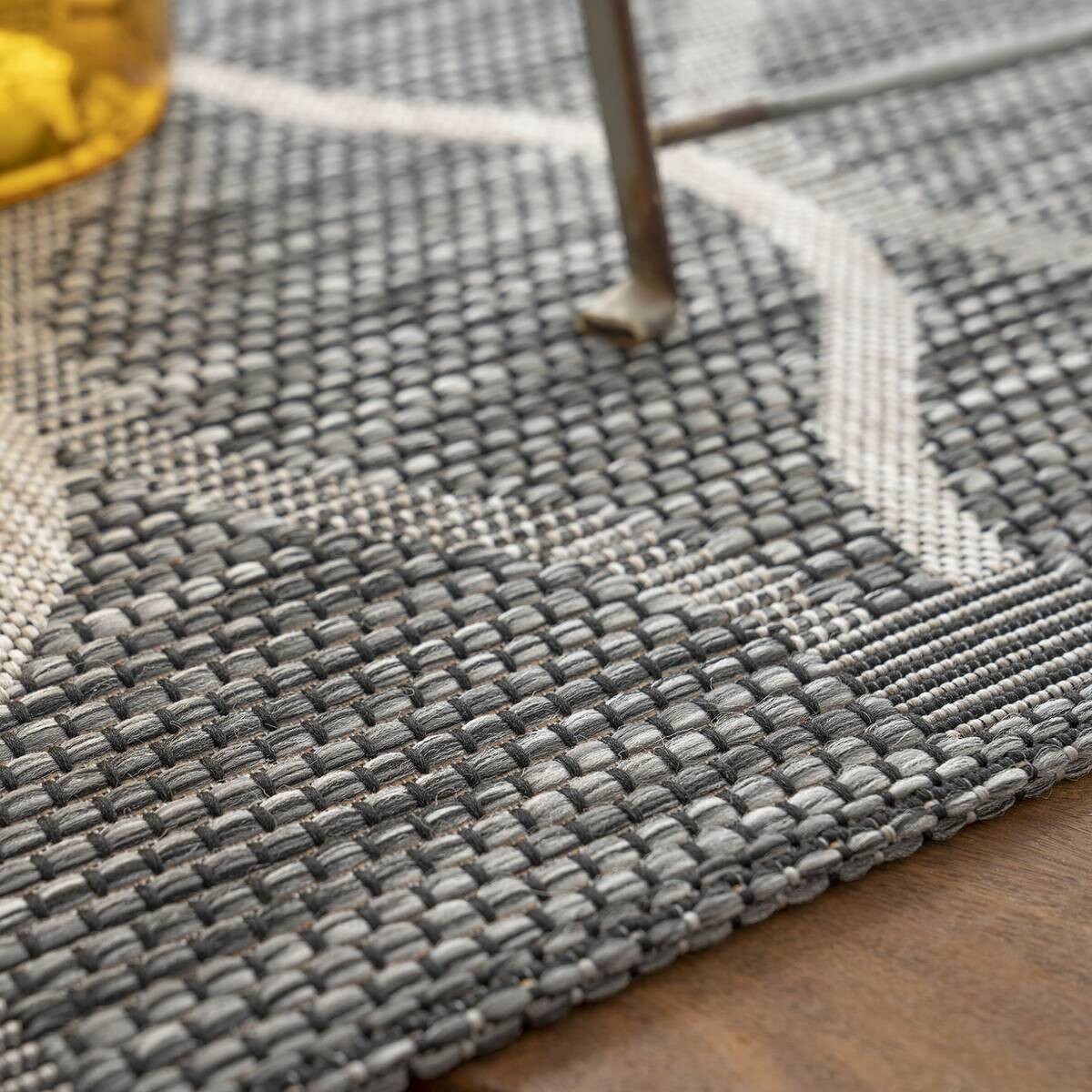 Obsession Teppich My Outdoor grau B/L: ca. 80x150 cm