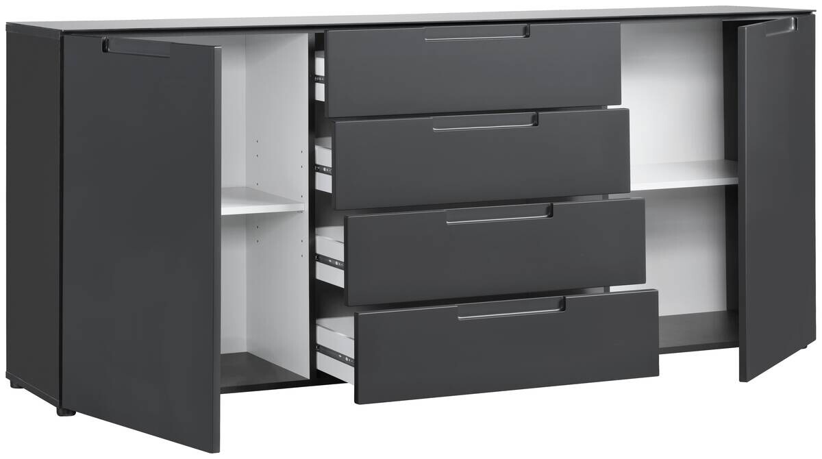 Kommode Mailand anthrazit B/H/T: ca. 180x79x40 cm