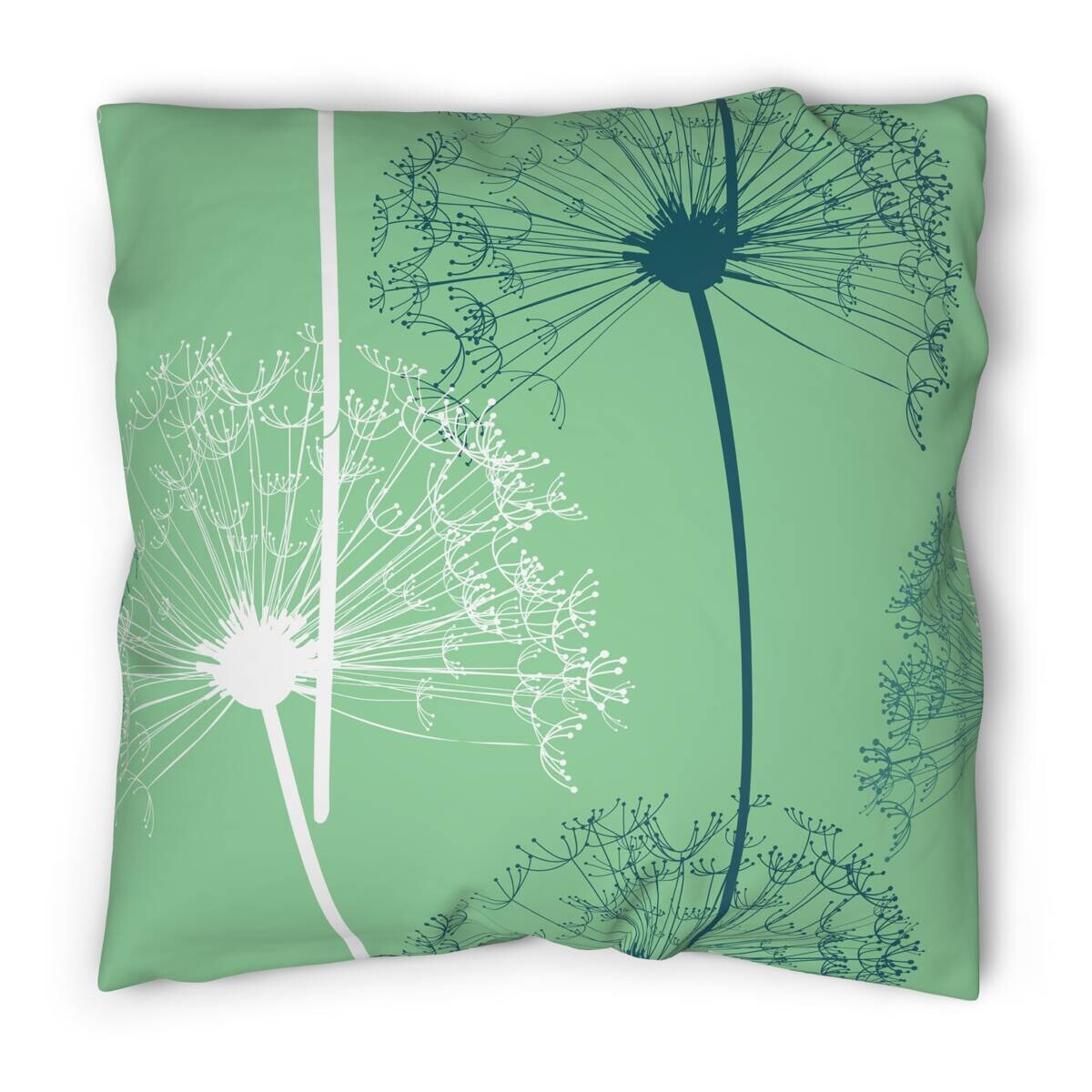 Microfaser Bettwäsche grün Polyester B/L: ca. 135x200 cm