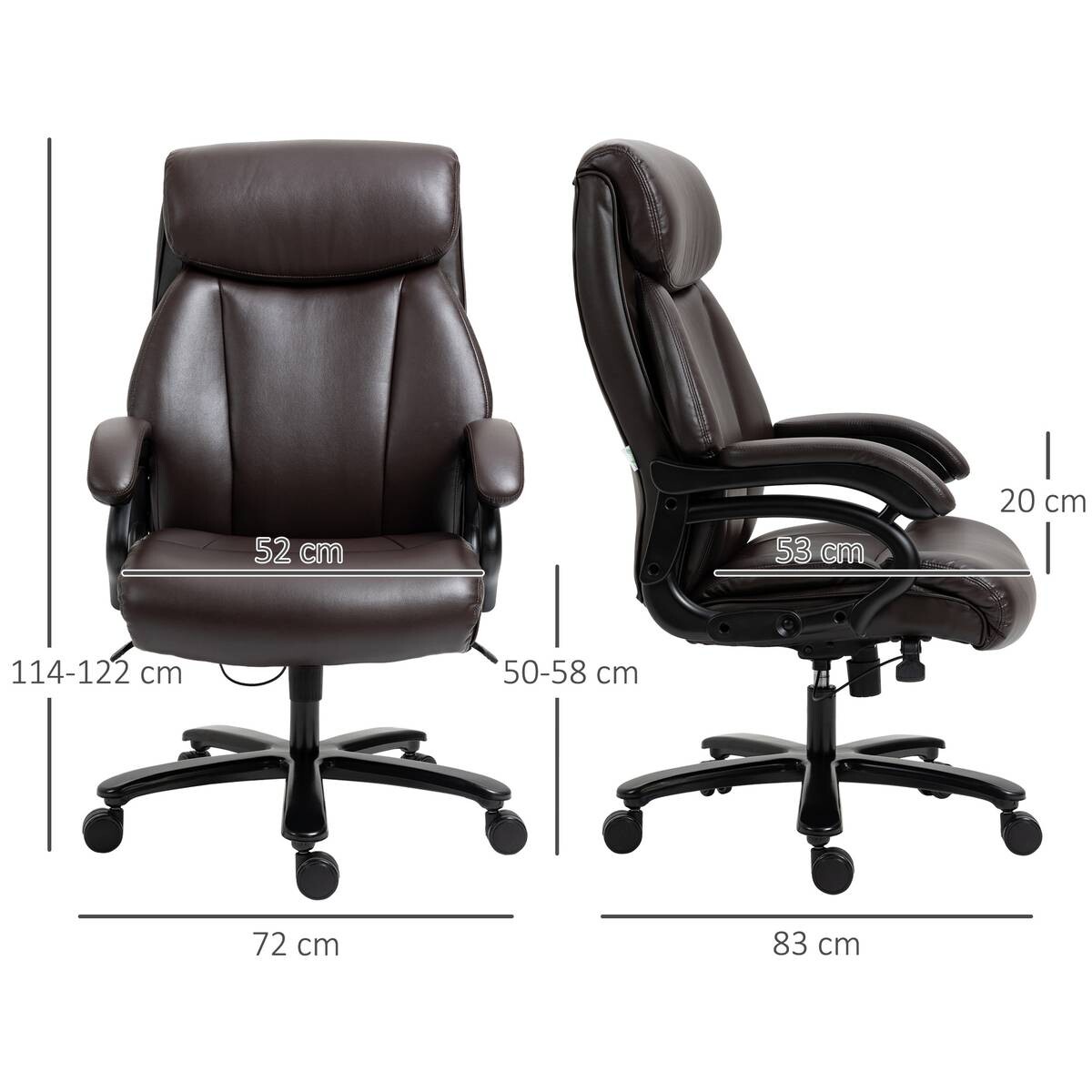 Chefsessel 921-503BN braun