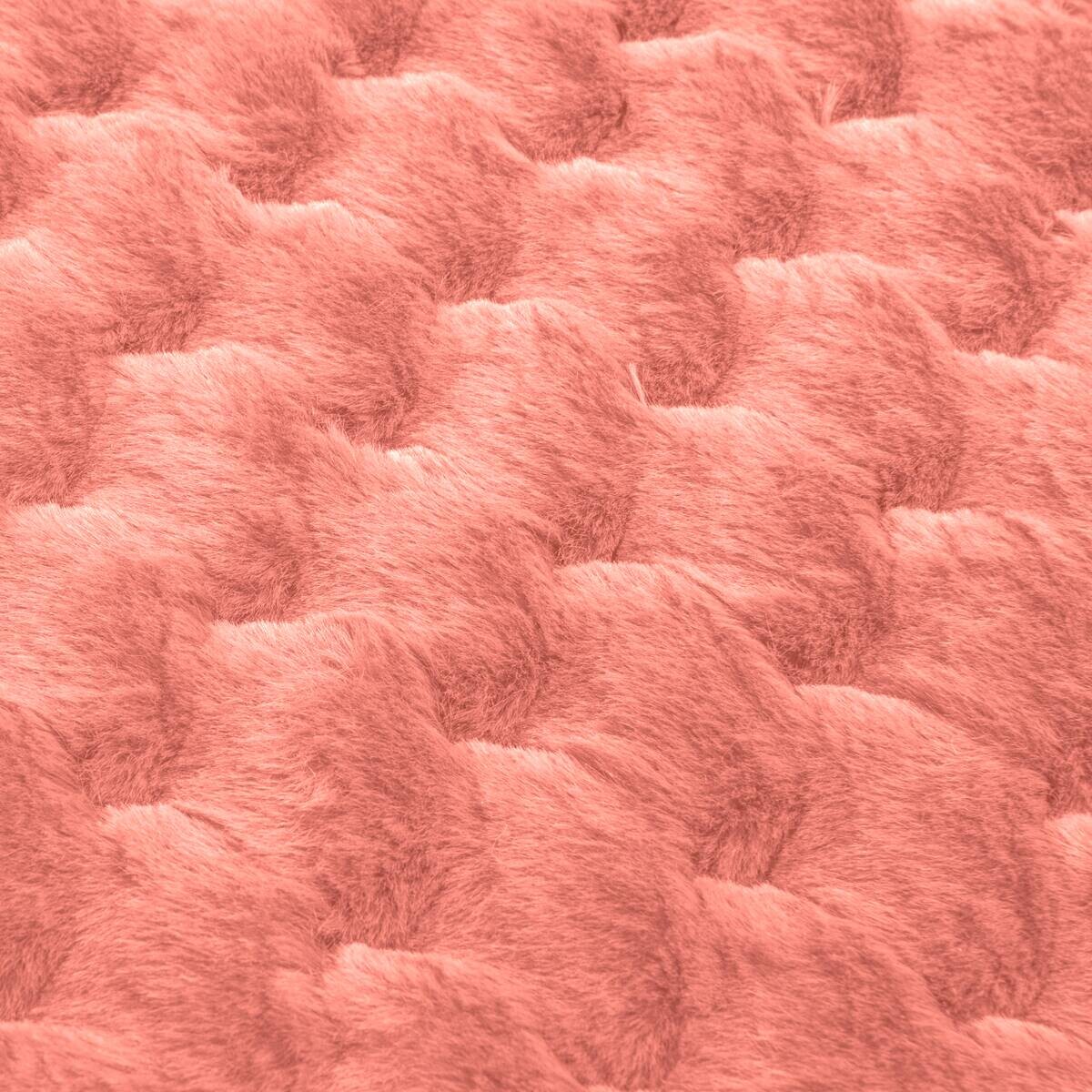 Badematte Wabe koralle Oberseite: 100% Polyester Unterseite: 100% Thermoplastische Elastomere Füllung: 100% Polyurethan B/L: ca. 100x60 cm