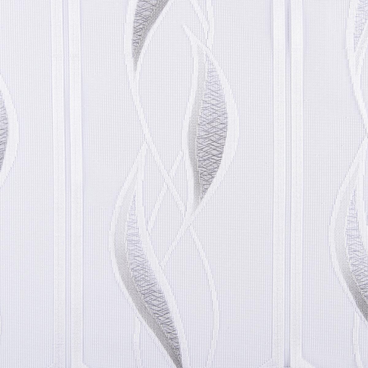 Scheibengardinen-Meterware grau H: ca. 60 cm