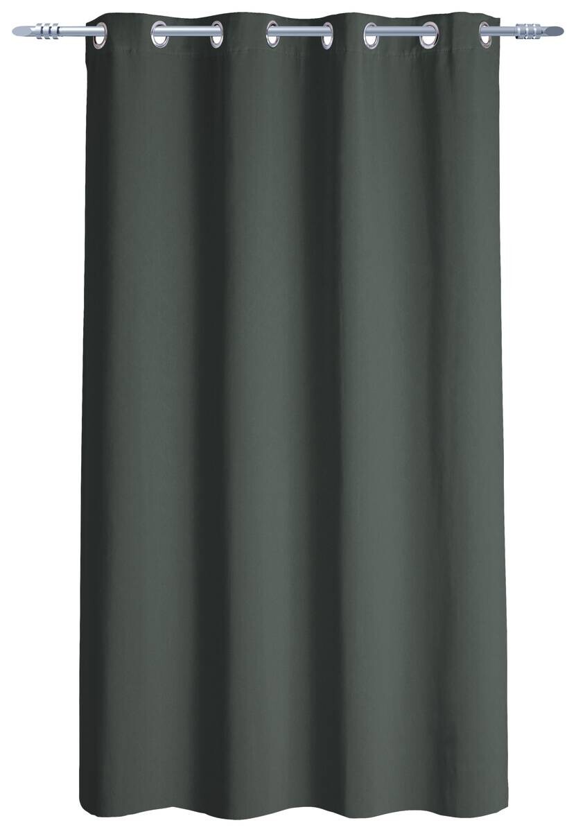 Verdunklungsvorhang Larius anthrazit 100% Polyester B/L: ca. 140x175 cm