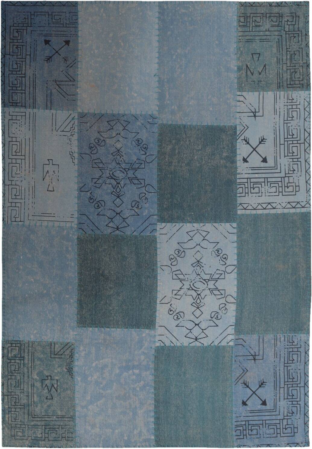 Kayoom Kurzflorteppich Lyrical 210 mehrfarbig B/L: ca. 160x230 cm