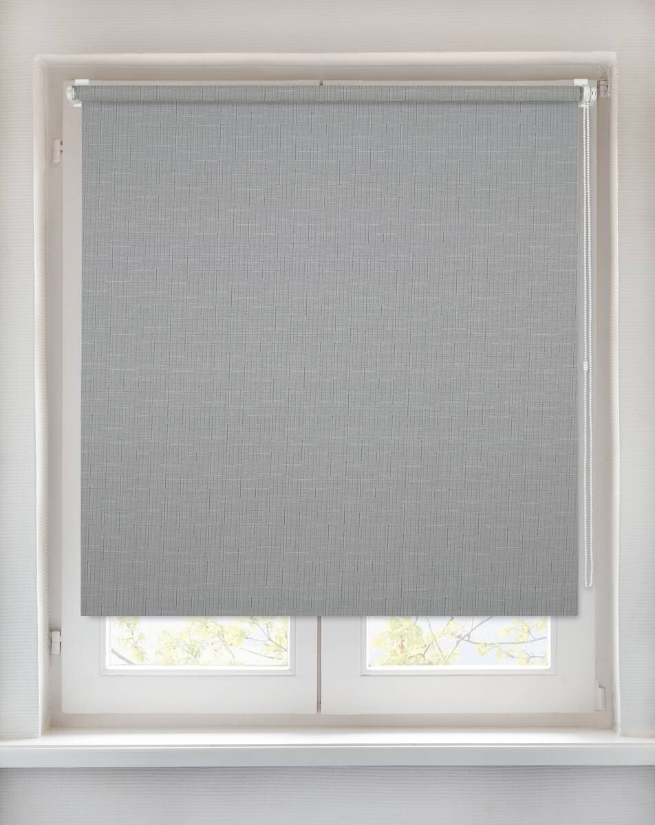 Boviva Rollo Struktur silber B/L: ca. 45x150 cm