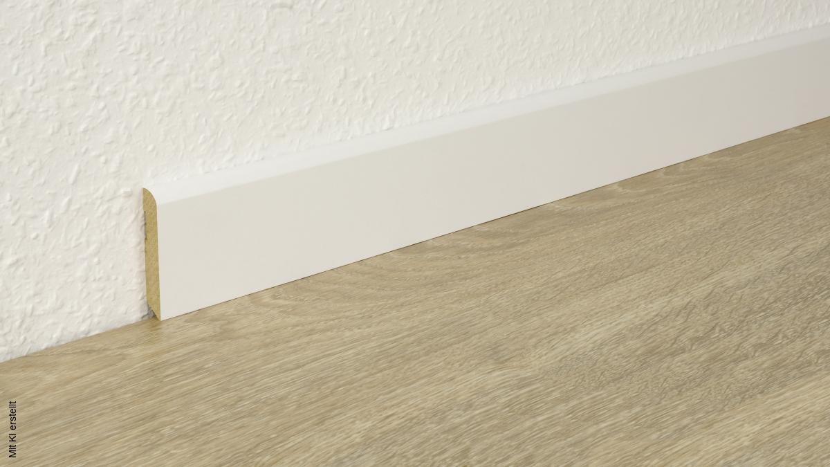 Sockelleiste L/B/H: ca. 250x1x5,8 cm pro Stück