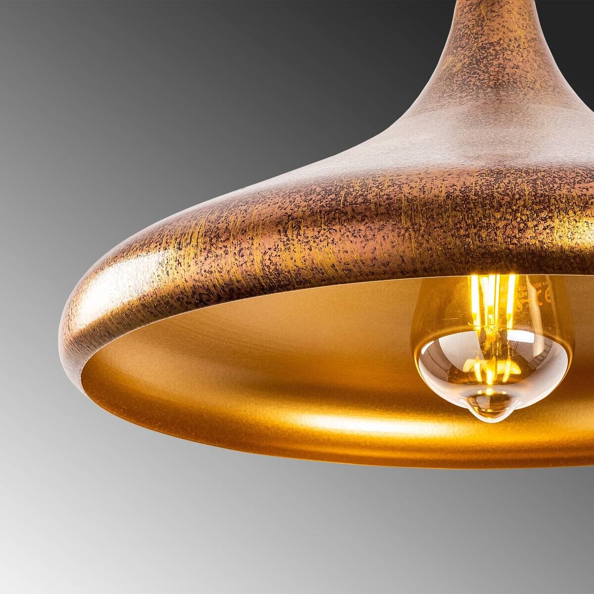Opviq Pendelleuchte Barek multicolor Metall B/H/T/L/D: ca. 34x119x34x34x34 cm E27 1 Brennstellen