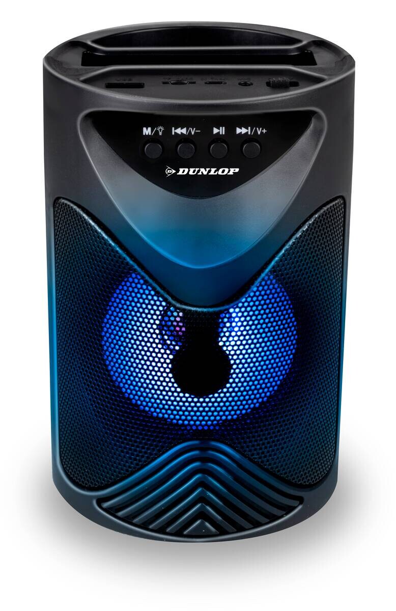 Dunlop Lautsprecher schwarz H: ca. 18 cm