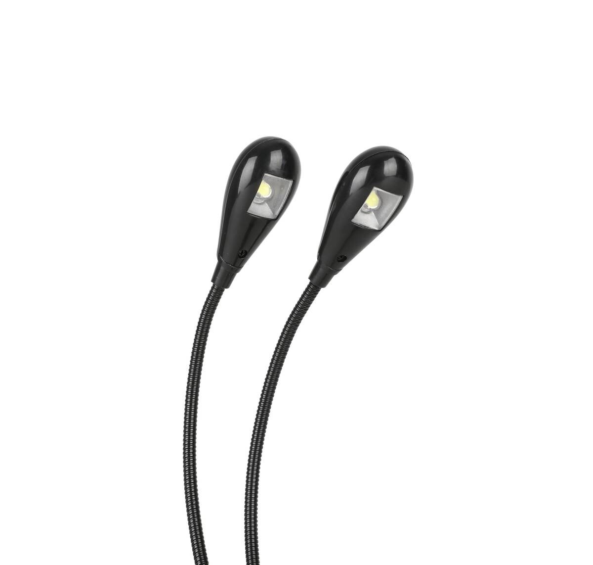 Nolo LED-Tischleuchte Ben schwarz Kunststoff B/H/T: ca. 5x8x21 cm