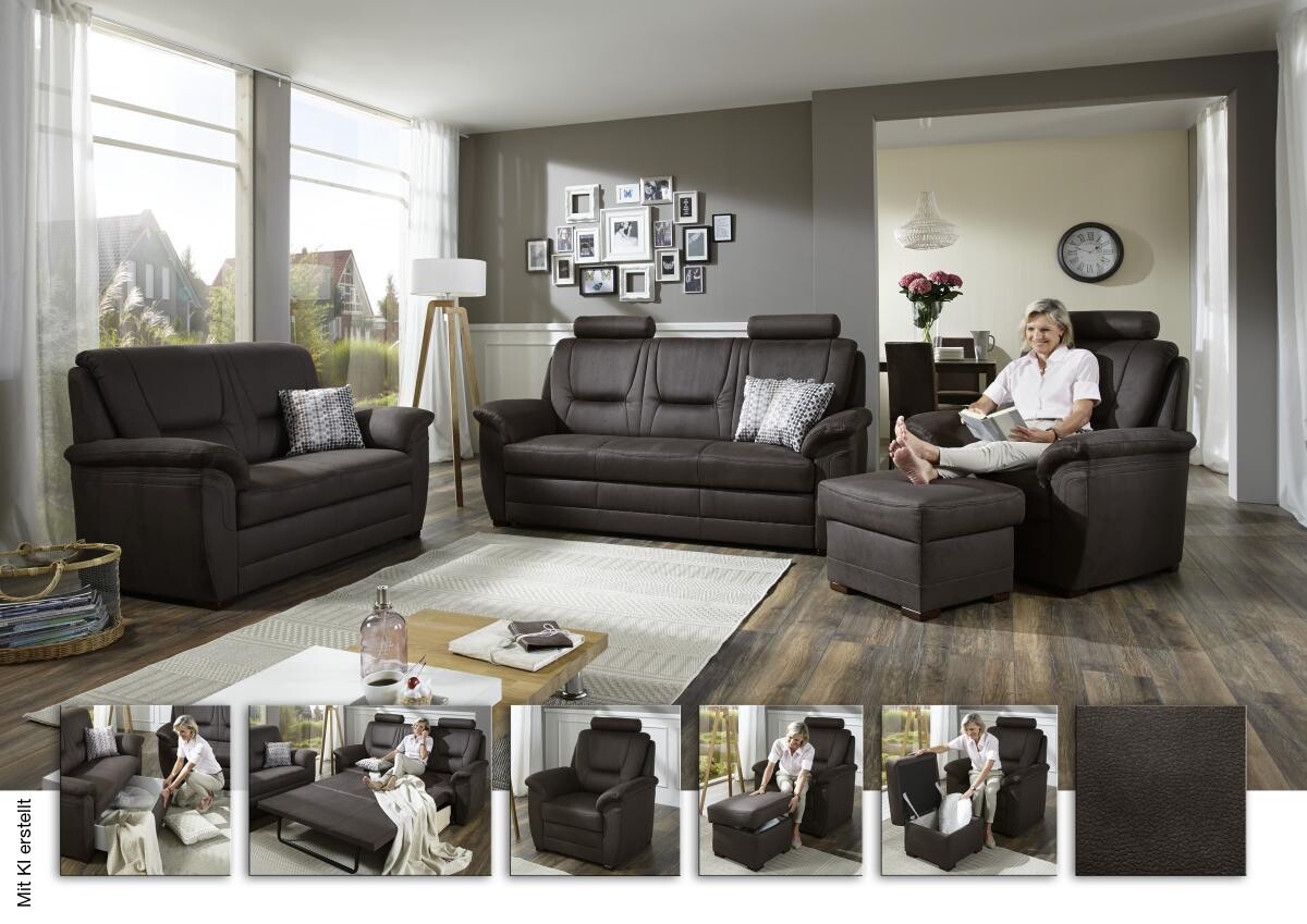 Sofa Topasplan A+ B/T: ca. 198x92 cm
