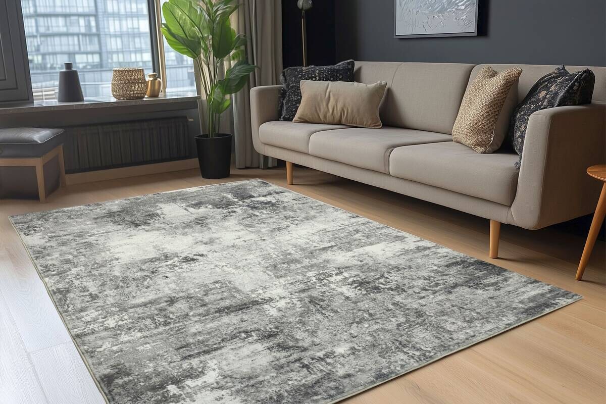Obsession Teppich Posh grau B/H/L: ca. 120x12x170 cm