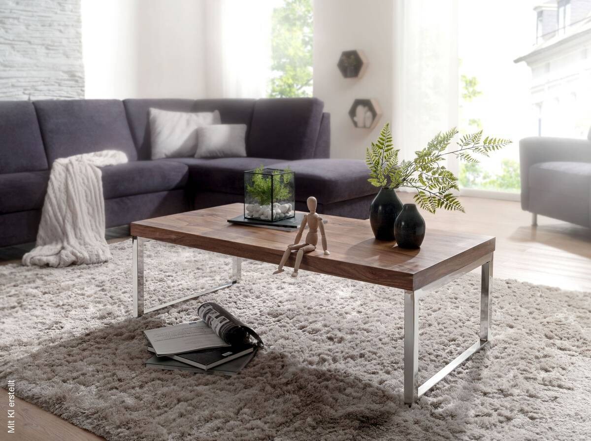 Couchtisch braun B/H/T: ca. 120x40x60 cm