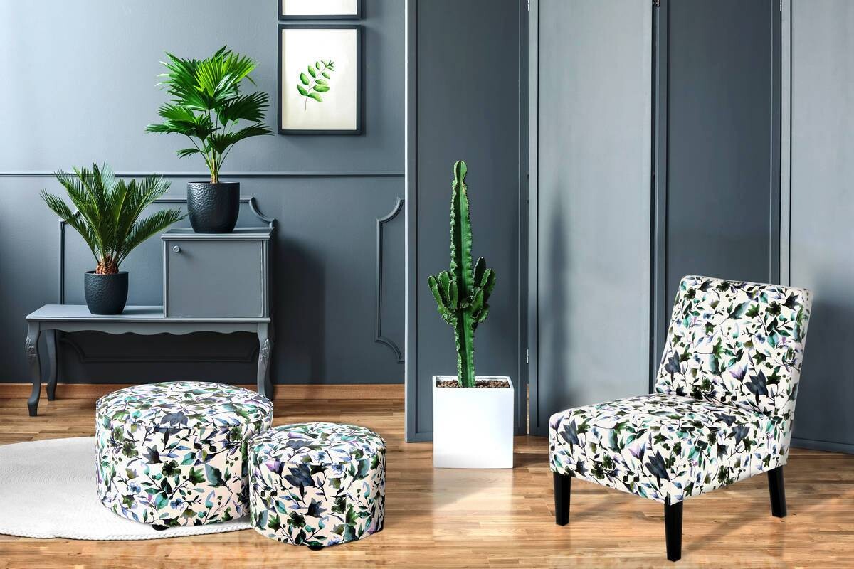 Stuhl Indira 200 Multi Microfaser B/H/T: ca. 56x73,5x84 cm