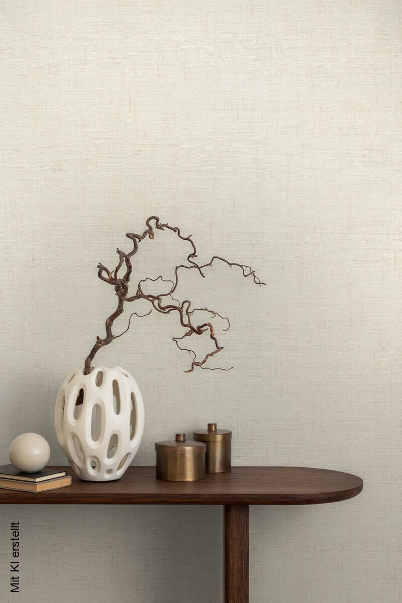 A.S.Creation Vliestapete creme B/H/D: ca. 53x1005x8,5 cm