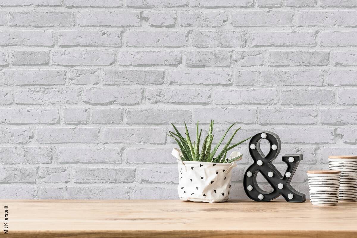 A.S.Creation Vliestapete Best of Wood`n Stone 2nd Edition Steine grau B/L: ca. 53x1005 cm