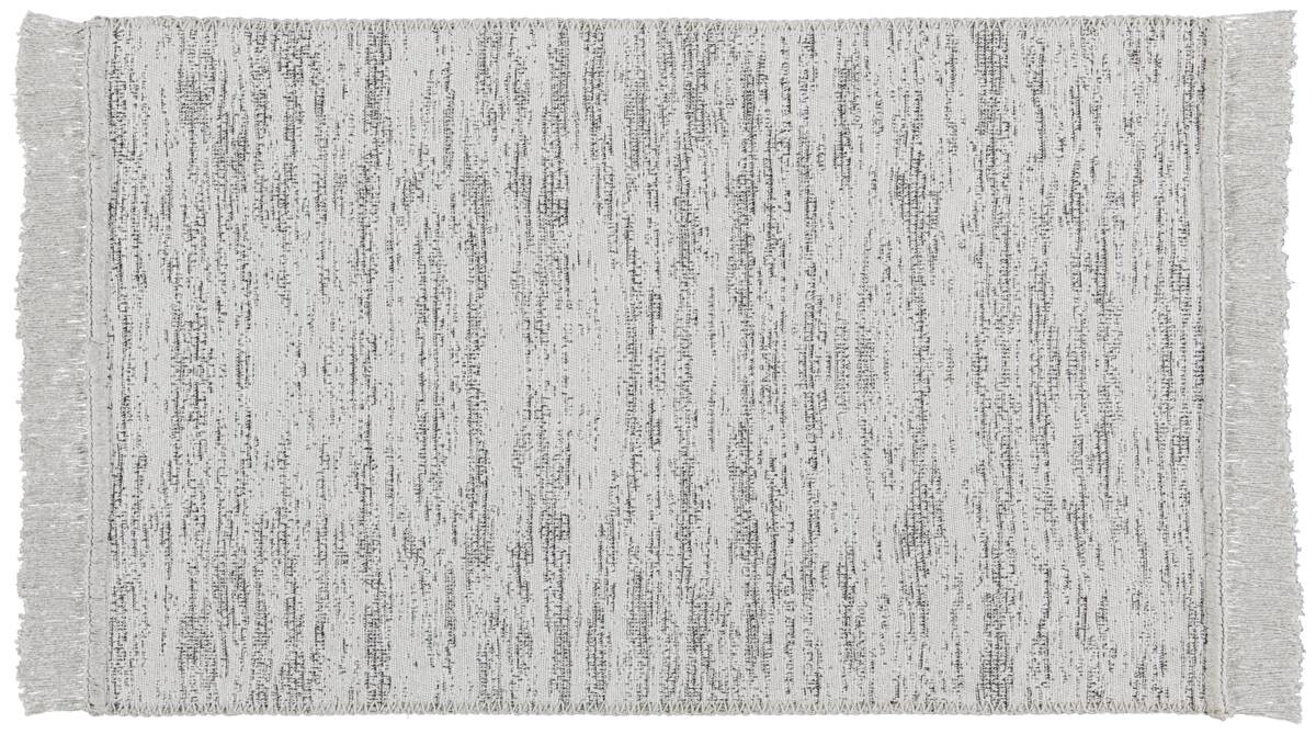 Teppich Boho Kilim grau B/L: ca. 60x90 cm