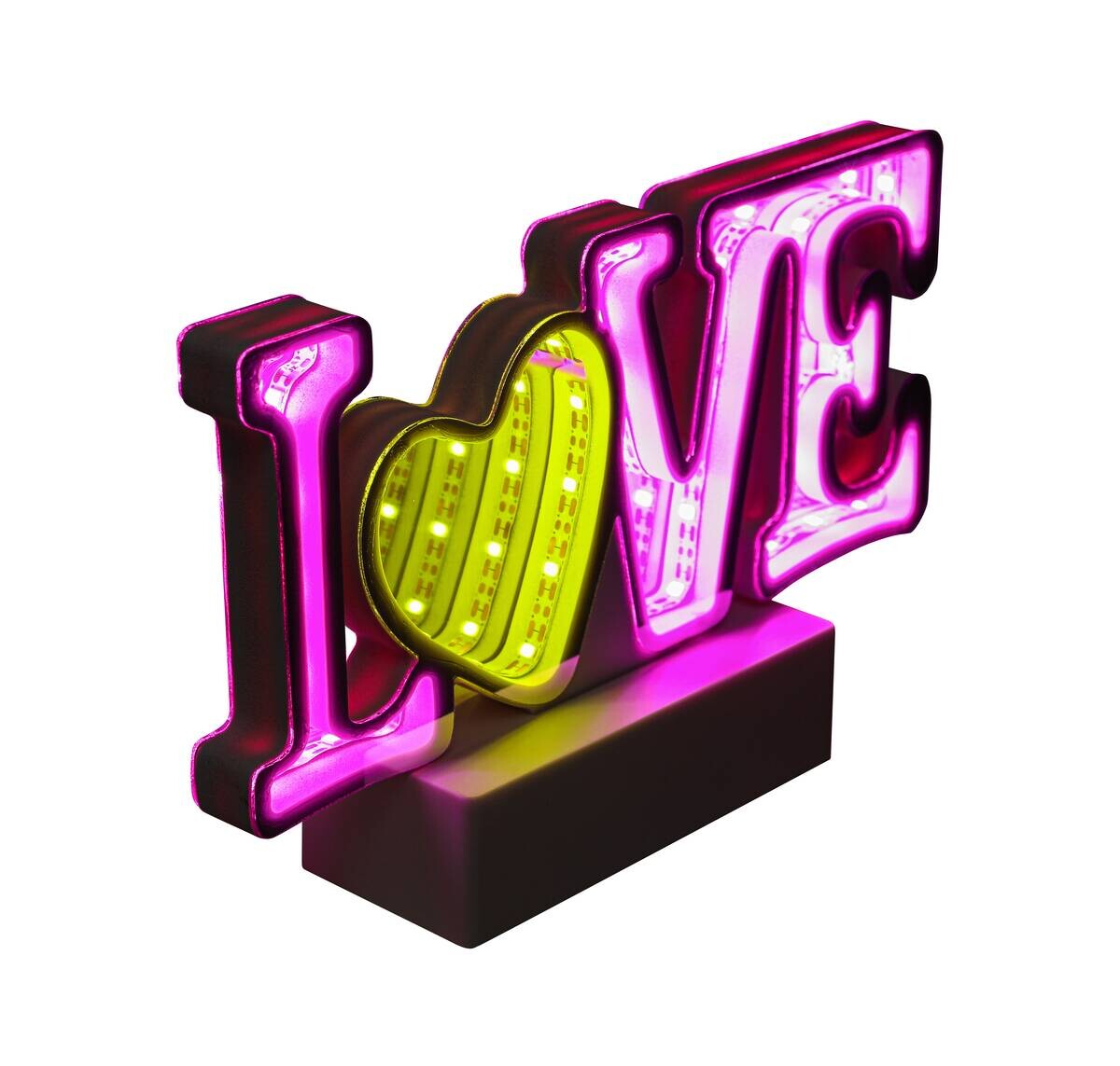 Nolo LED-Infinityleuchte Love B/H/T: ca. 20x9,7x4,9 cm