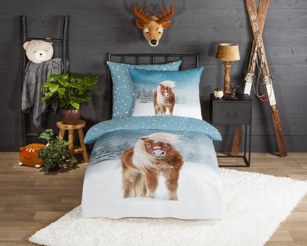 Baumwoll Bettwäsche Sweet Flanell