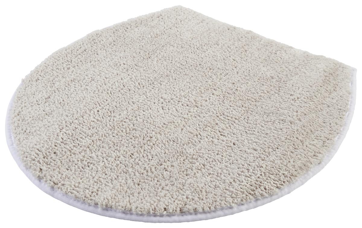 Tuffi WC-Deckelbezug stone 100% Polyester B/L: ca. 47x50 cm