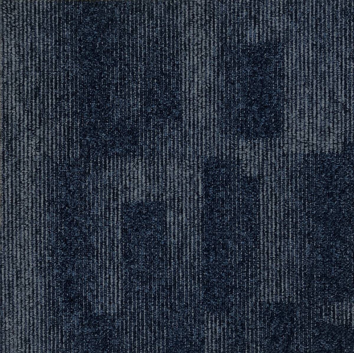 Teppichfliese Santo dunkelblau B/L: ca. 50x50 cm pro Stück