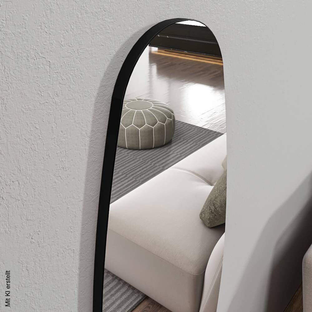 moebel17 Wandspiegel Venti silber Optik Glas B/H/T: ca. 40x120x2,2 cm