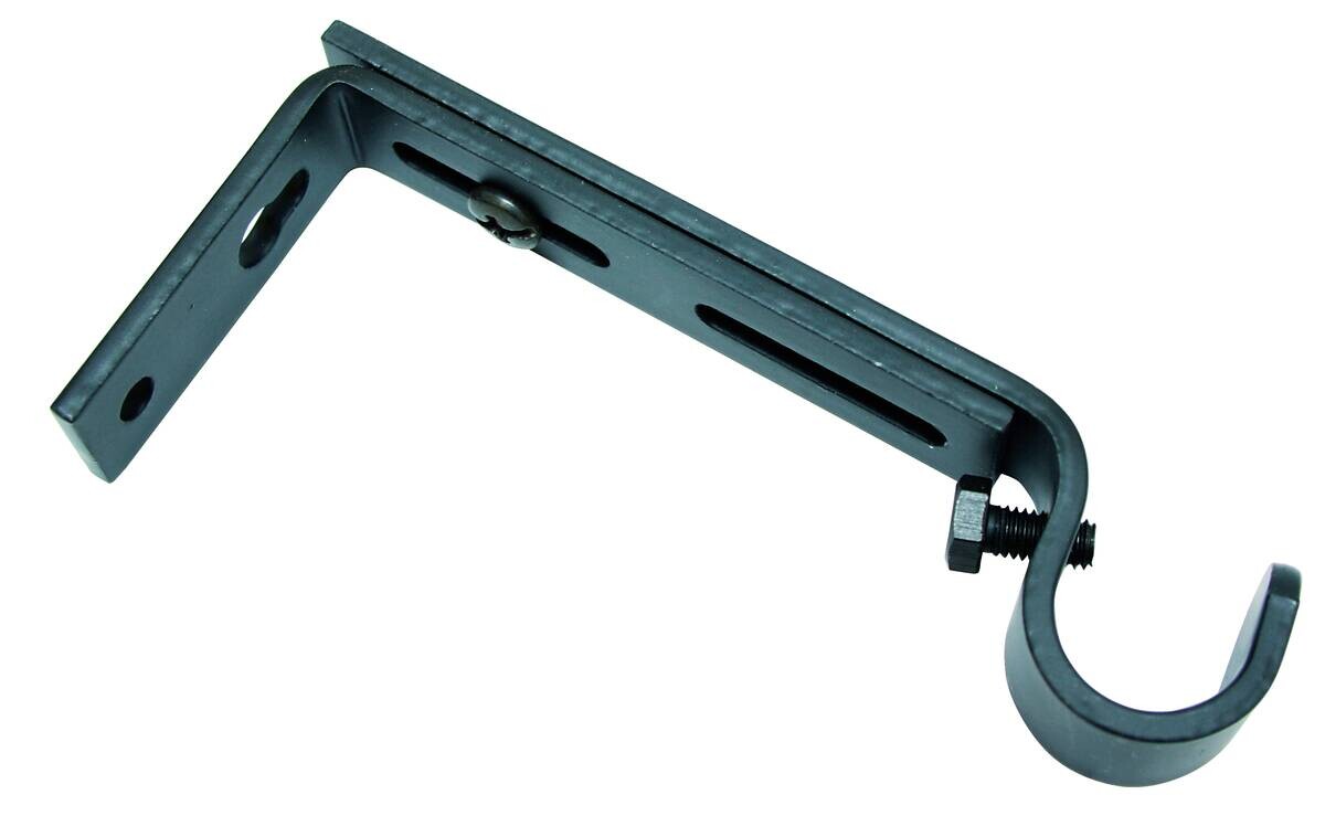 Boviva Träger schwarz Metall D: ca. 1,6 cm ausziehbar von ca. 10 bis 14 cm 1 Läufe