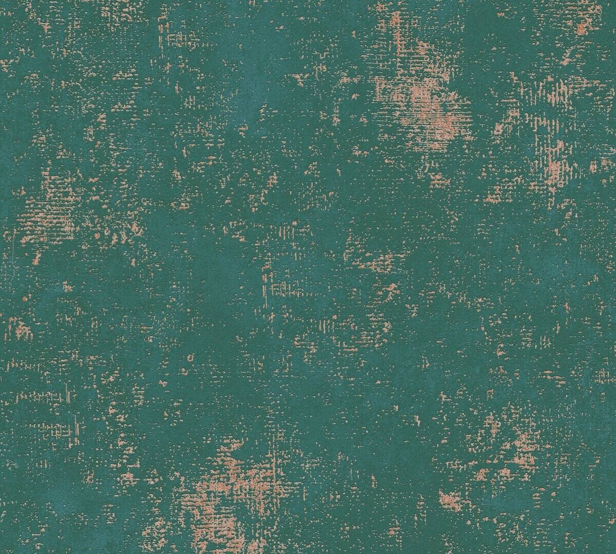 A.S.Creation Vliestapete türkis grün gold B/H/D: ca. 53x1005x9 cm