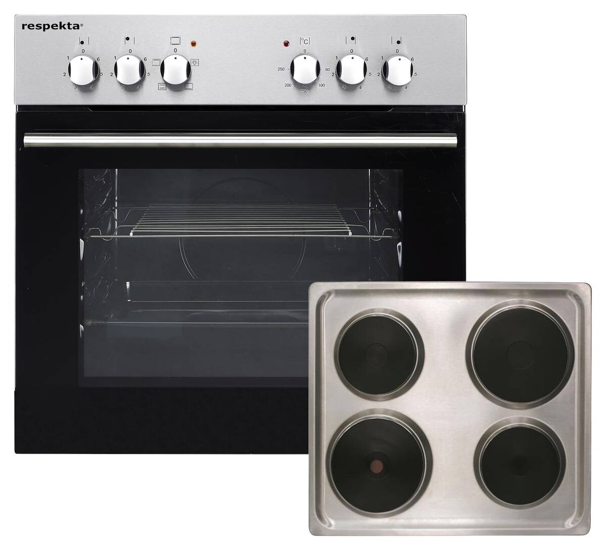 Respekta Winkelküche Economy weiß matt B/H/T/L: ca. 280x200x60x172 cm