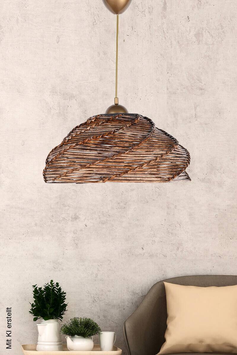 Opviq Pendelleuchte B/H/T/L/D: ca. 36x65x36x36x36 cm E27 1 Brennstellen
