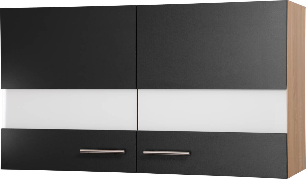 Hängeschrank Merle schwarz B/H/T: ca. 100x56x35 cm