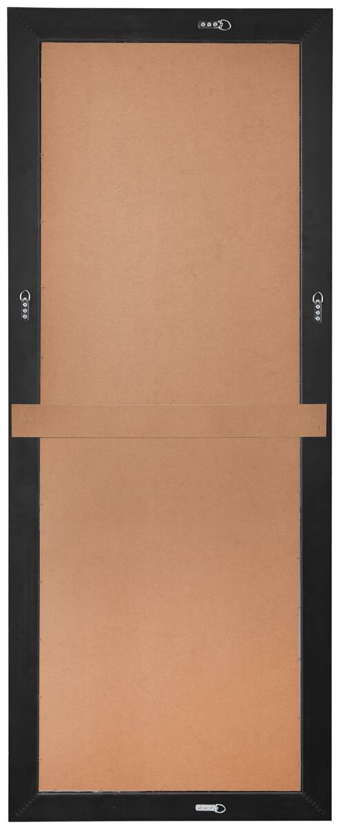 Rahmenspiegel Susanna schwarz glitzernd B/H: ca. 70x170 cm