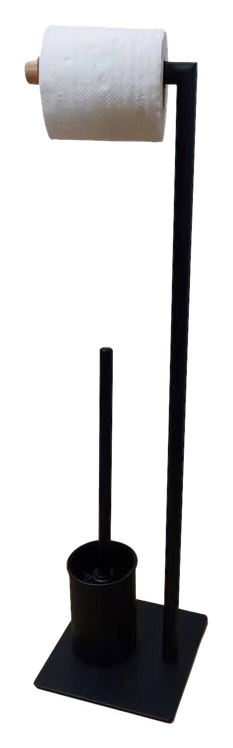 POCOline Stand-WC-Garnitur Nordic Black schwarz Metall