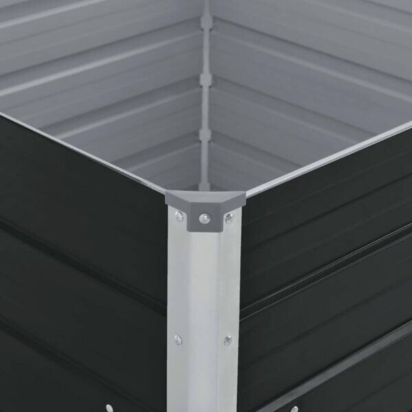 Hochbeet anthrazit Metall B/H/L: ca. 100x45x100 cm