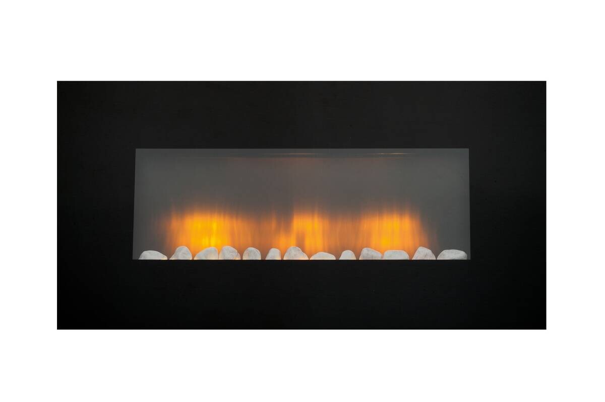 Elektrokamin schwarz B/H/L: ca. 18x52,5x98 cm ca. 1800 W