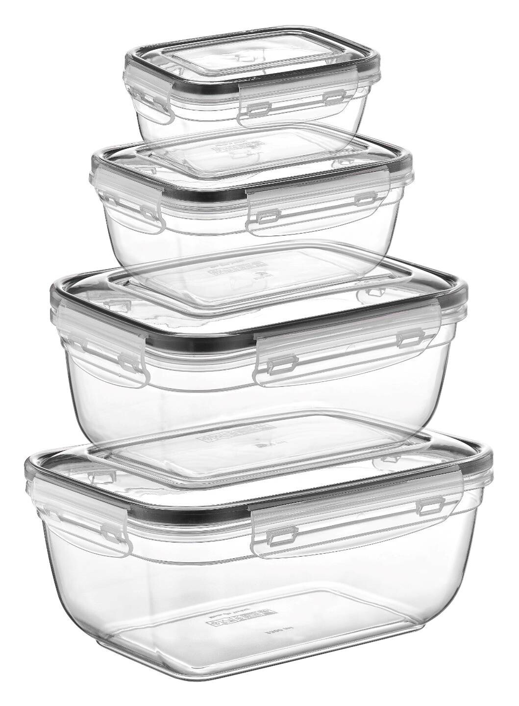 MICHELINO Frischhaltedosenset grau