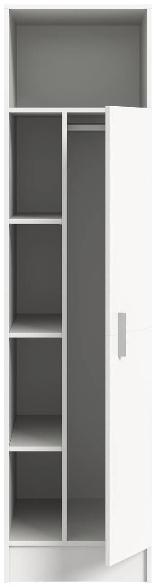 Mehrzweckschrank Free weiß B/H/T: ca. 50x196x68 cm
