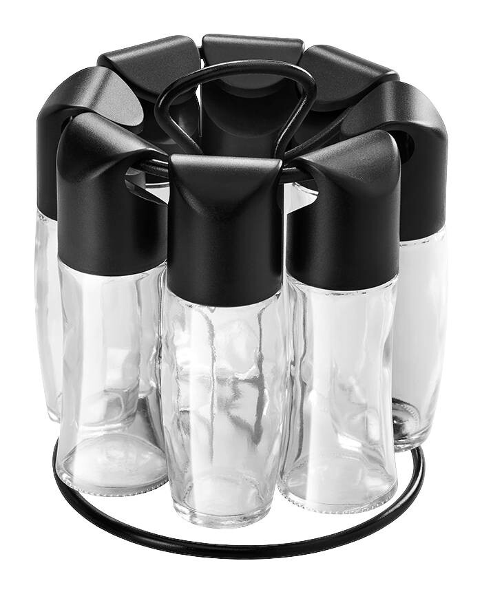 Metaltex Gewürzkarussell transparent Glas