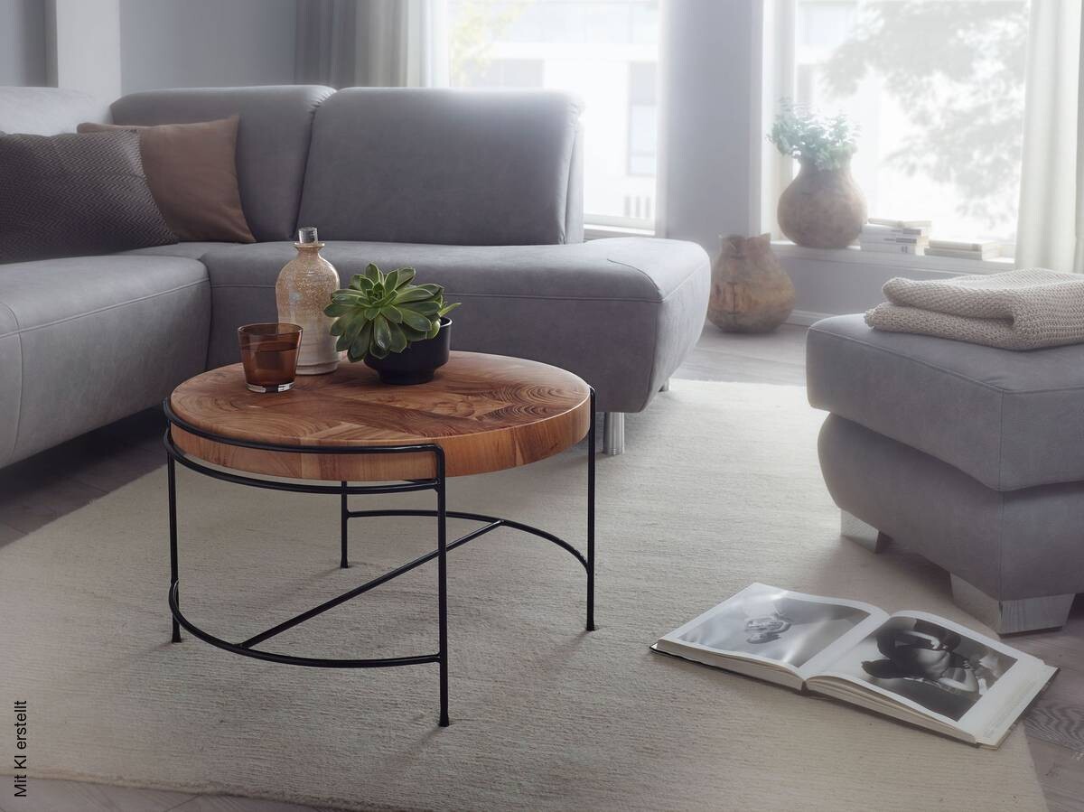 Couchtisch braun B/H/T: ca. 62x40x62 cm