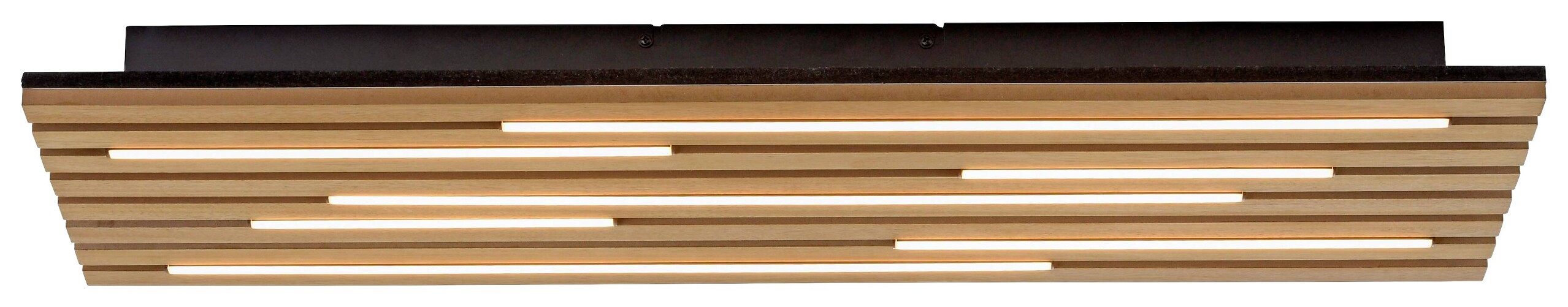 Just Light Deckenleuchte 15591-79 Eiche B/H/L: ca. 30x5x80 cm