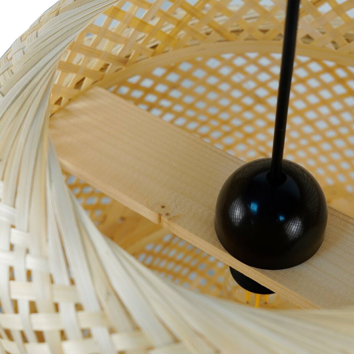 POCOline Pendelleuchte Bamboo H/D: ca. 120x40 cm null 1 Brennstellen
