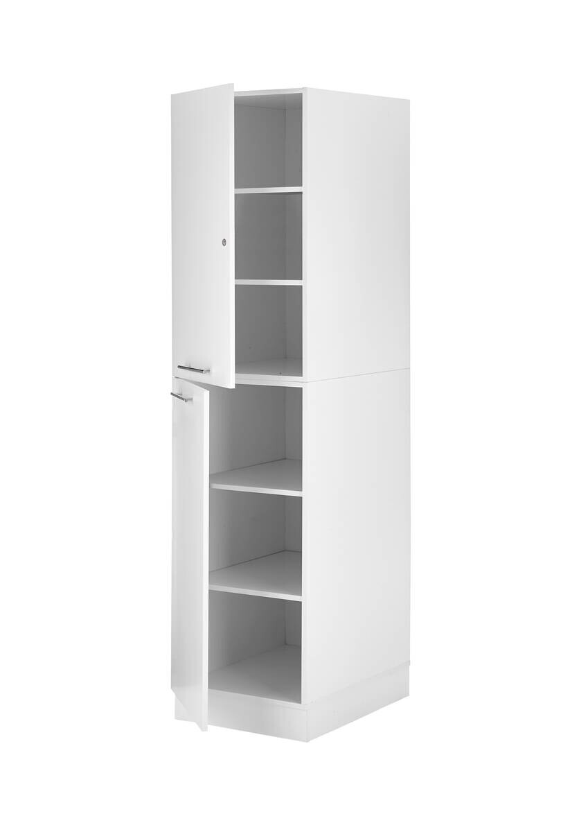 Respekta Hauswirtschaftsraum-Set Clara weiß matt B/H/T: ca. 117,4x200x67,6 cm