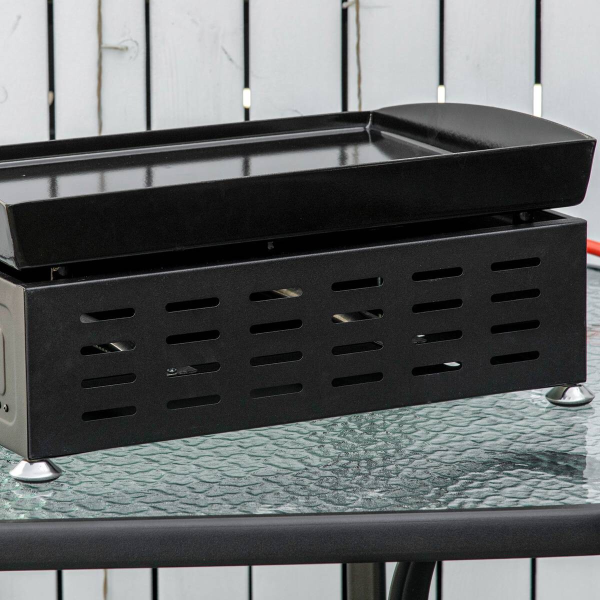 Outsunny Gasgrill Stahl B/H/L: ca. 46x21x48,5 cm