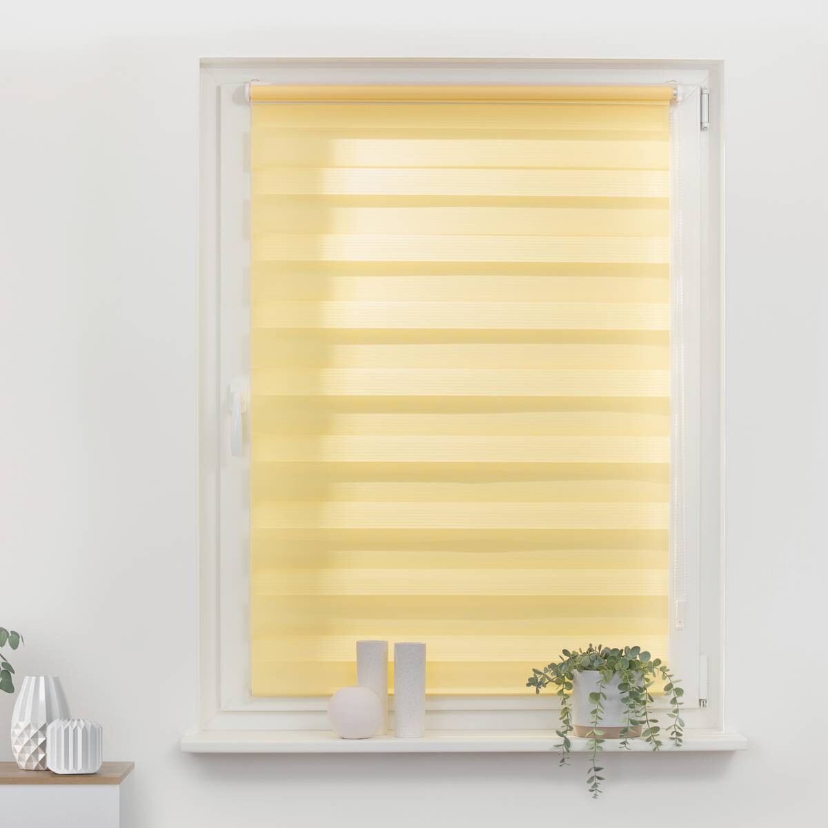 LICHTBLICK Doppelrollo Duo gelb B/L: ca. 50x150 cm