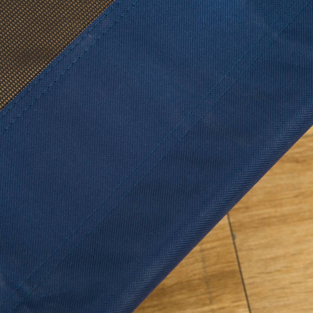 PawHut Hunde-Zubehör blau Edelstahl B/H/L: ca. 61x76x18 cm