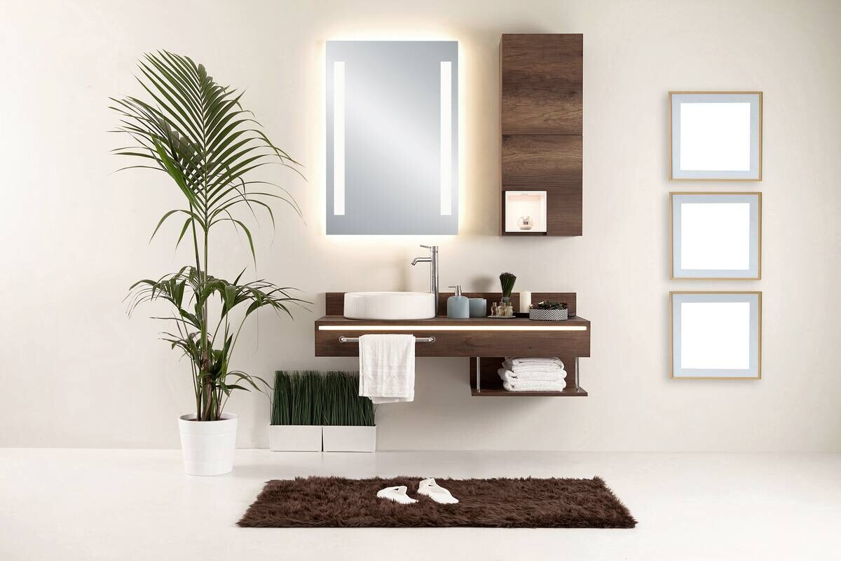 Mirrors&More Wandspiegel B/H/T: ca. 50x70x3,2 cm