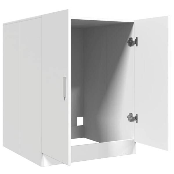 vidaXL Waschmaschinenschrank weiß B/H/T: ca. 71x91,5x71,5 cm